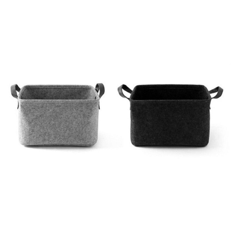 Tilda Collapsible Felt Storage Basket