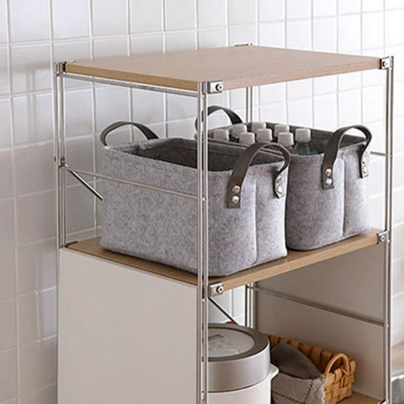 Tilda Collapsible Felt Storage Basket