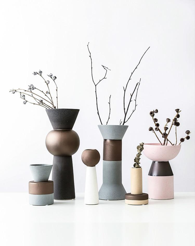 Ceramic Nordic Style Vases