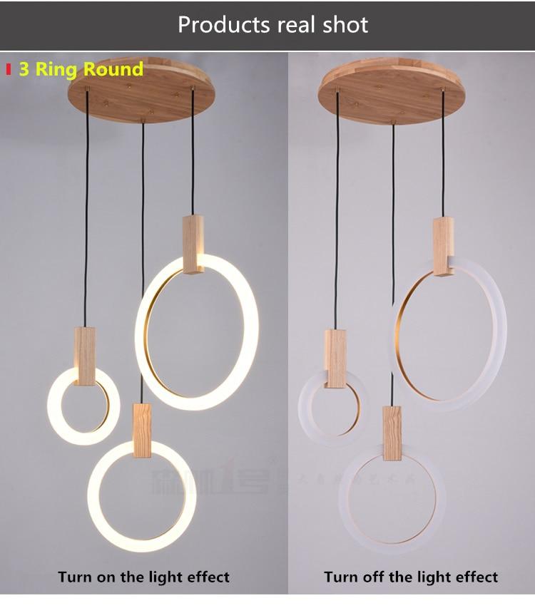 Kowa - Lampadario ad anello da soffitto