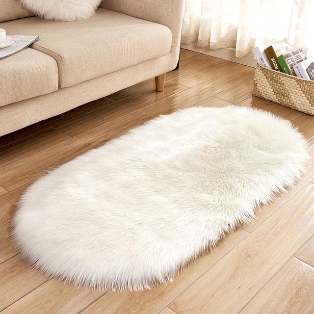 Deluxe Fine and Soft Faux Sheepskin Rug