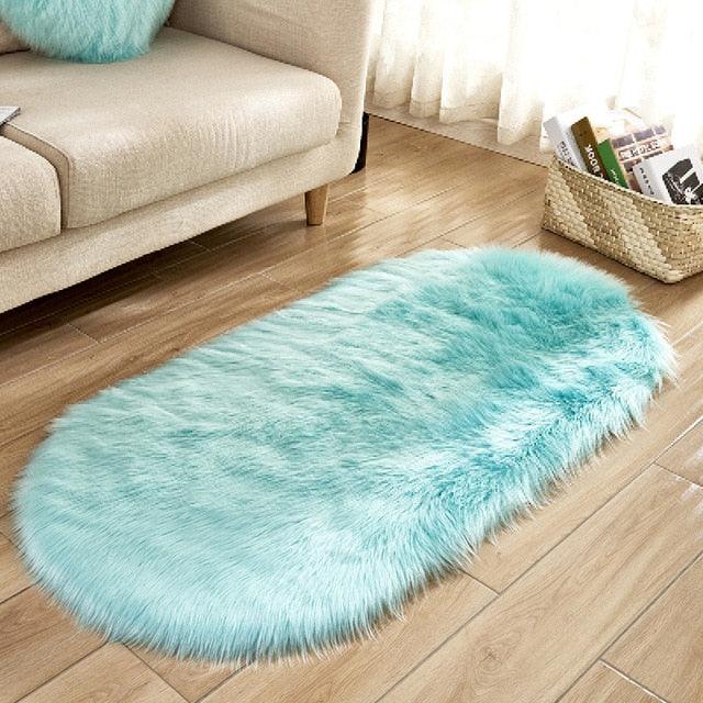 Deluxe Fine and Soft Faux Sheepskin Rug