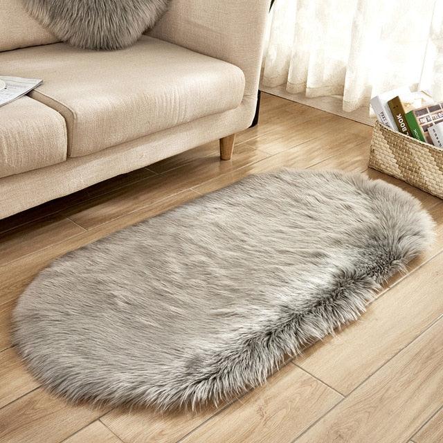 Deluxe Fine and Soft Faux Sheepskin Rug