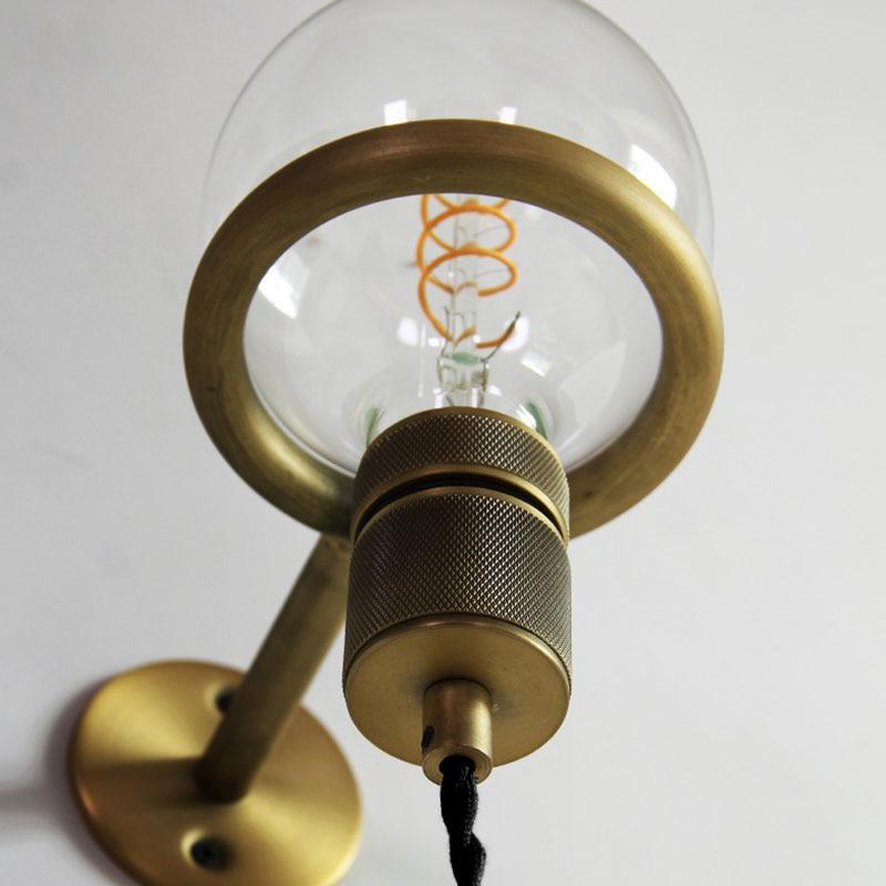 Vintage Industrial Sconce Light with Plug