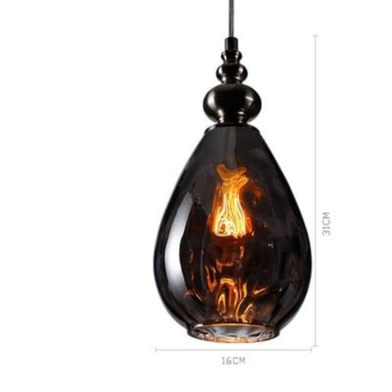 Sergia - Modern Nordic Drop Glass Pendant Lamp