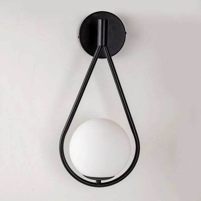 Loop Brass och Sphere Sconce