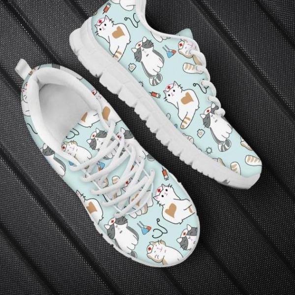 Schattige kattentennissneakers