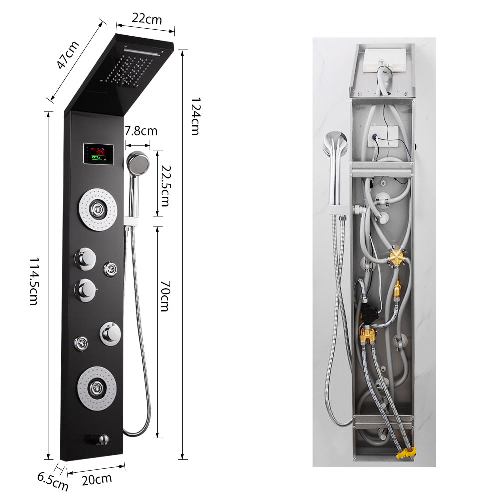 Stainless Steel Wall Shower Panel