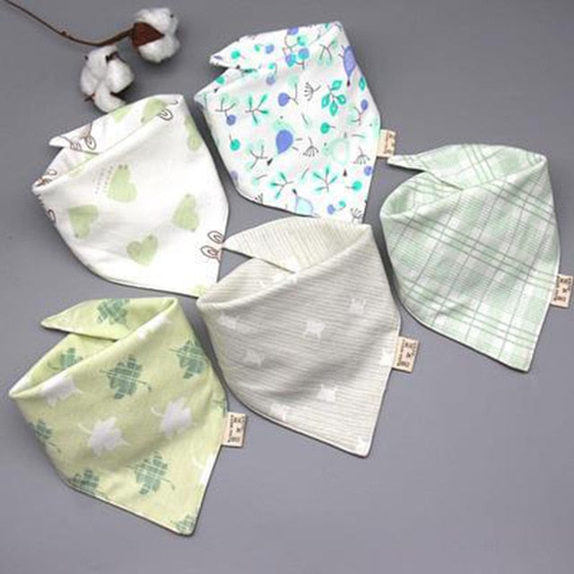 Bavoirs bandanas - Lot de 5