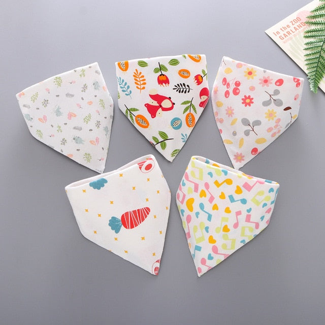 Bandana Bibs - Pack Of 5