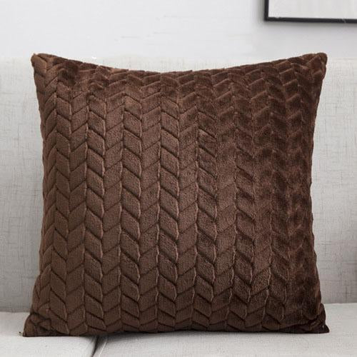 Solid Velvet Pillow Cover