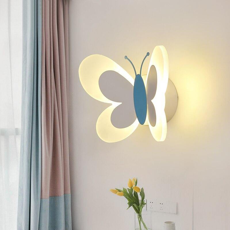 Vlinder wandlamp