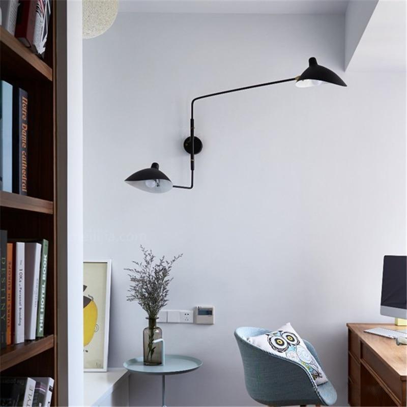 Serge Duckbill Wall Lamp with Swing Arms