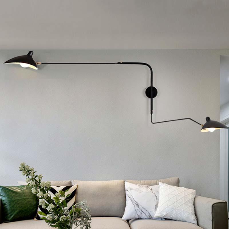 Serge Duckbill Wall Lamp with Swing Arms