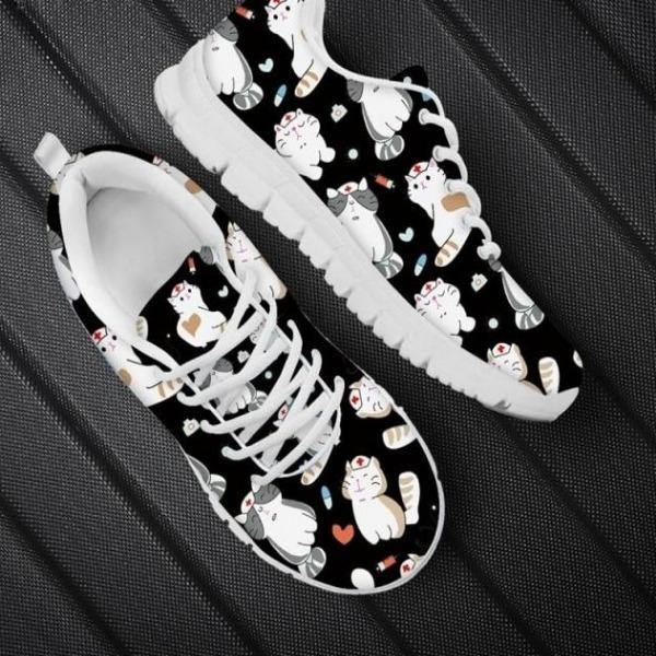 Cute Cat Tennis Sneakers