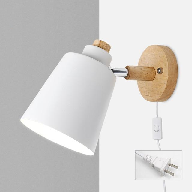 Rotating Reading Lamp with Plug