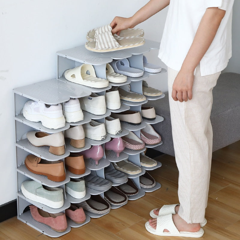 6-Layer Wardrobe Modular Shoe Storage Shelves