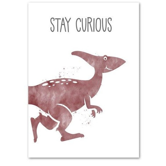 Nursery Wall Art - Dino Friends