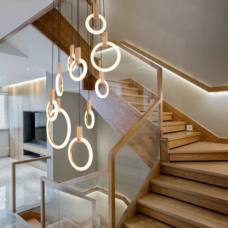 Kowa - Lampadario ad anello da soffitto