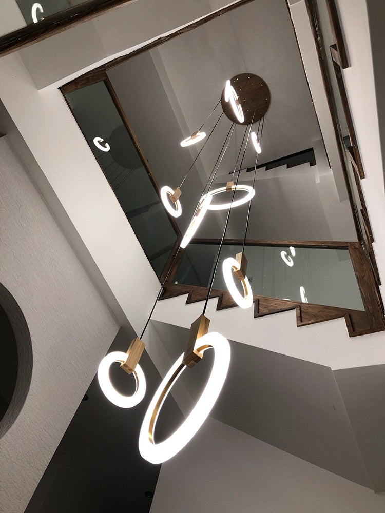 Kowa - Lampadario ad anello da soffitto