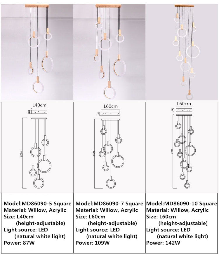 Kowa - Ring Chandelier Ceiling Lights