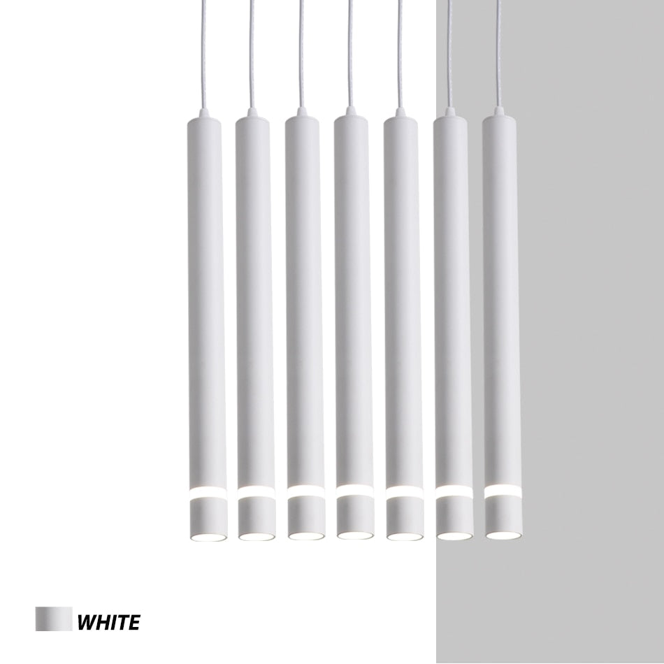 Tube Cylinder Pipe Pendant Light