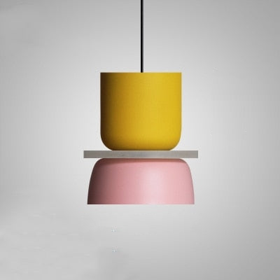 Saturn Halo Colorful LED Pendant lights