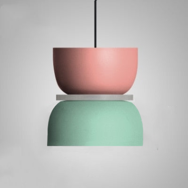 Saturn Halo Colorful LED Pendant lights