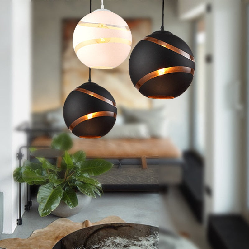 Kases - Nordic Pendant Lights Glass Ball