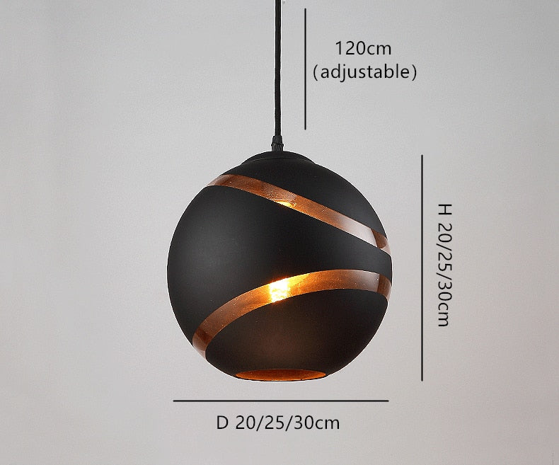 Kases - Nordic Pendant Lights Glass Ball