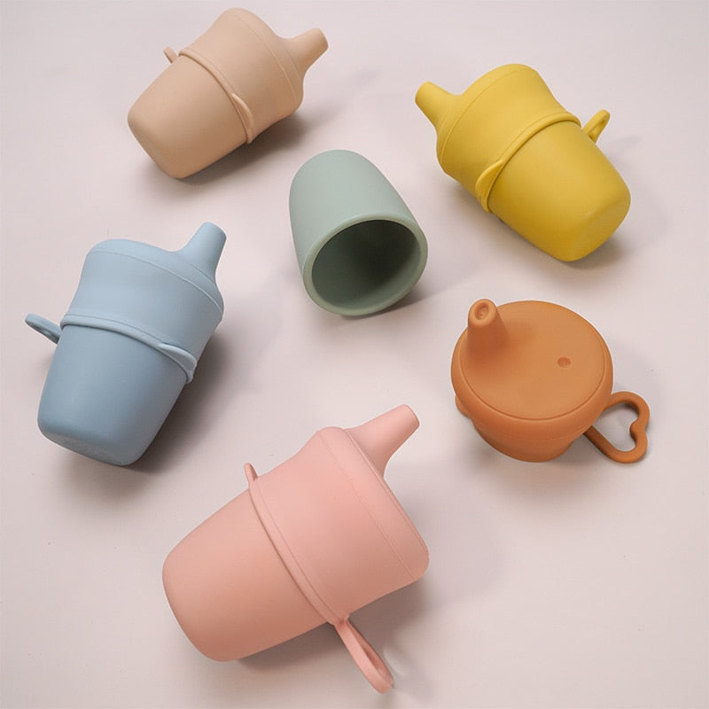 Vaso Sippy de silicona para niños