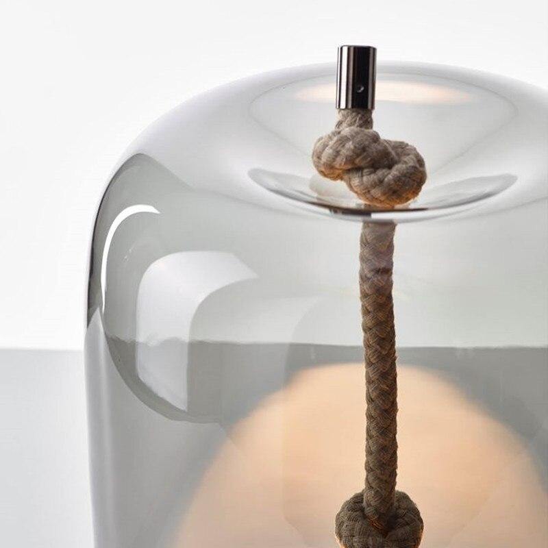 Nordic Brokis Knot & Hemp Rope Table Lamp