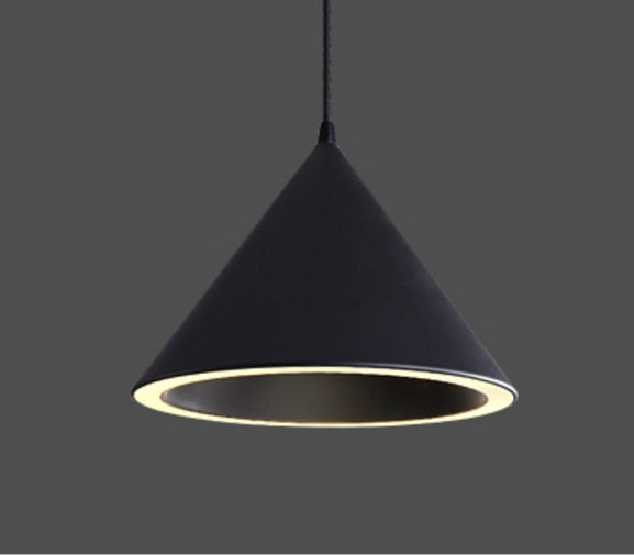 Krorat - Modern LED Cafe Bar Restaurant Nordic Cone Hanging Lamp