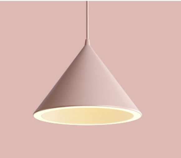 Krorat - Modern LED Cafe Bar Restaurant Nordic Cone Hanging Lamp