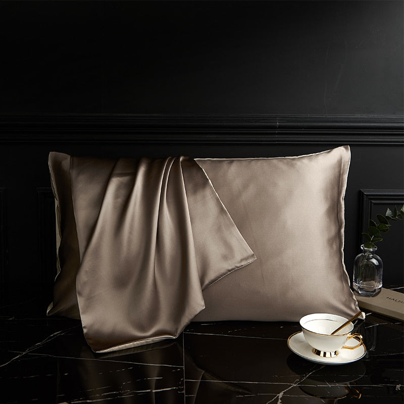 Vibrant Luxury Pure Mulberry Silk & Tencel Pillowcases