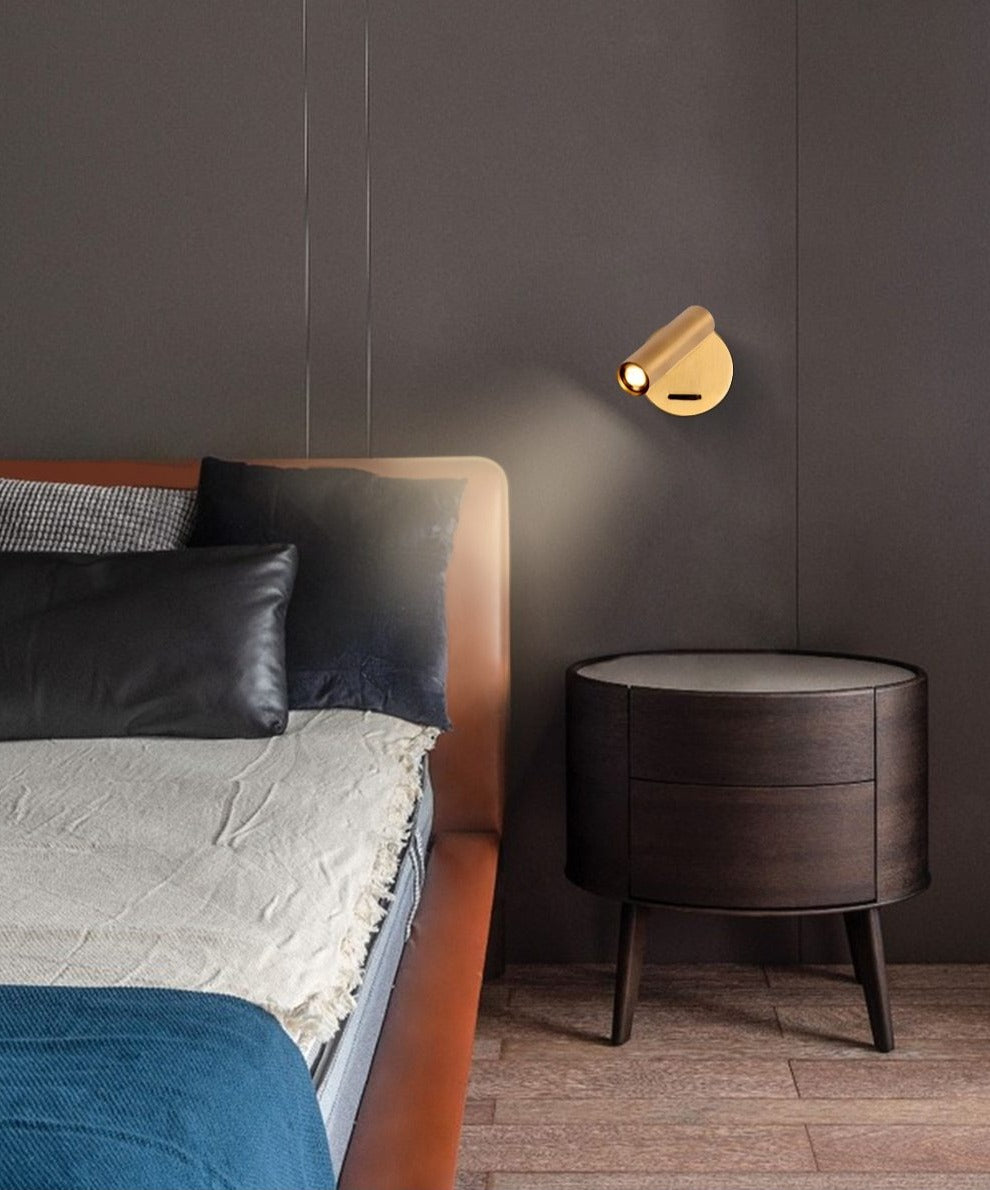 350° Mounted Bedside LED Wall Light