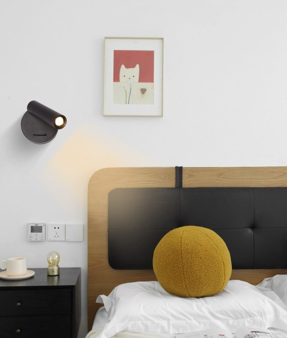 350° Mounted Bedside LED Wall Light