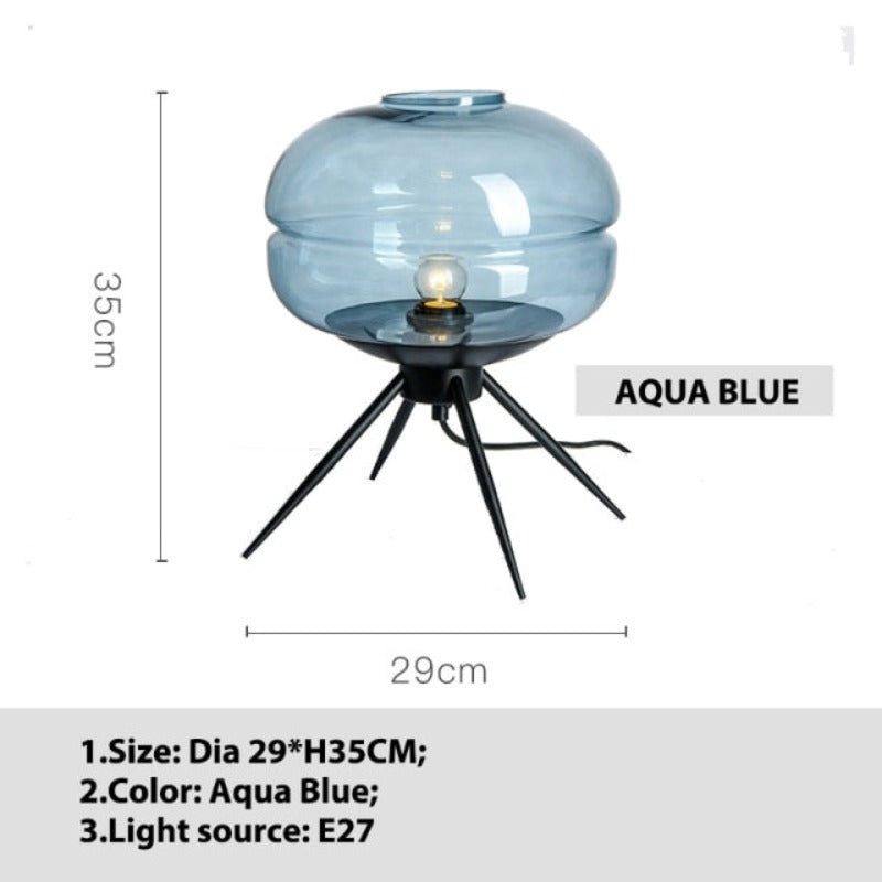 Adler - Glass Dome Table Lamp