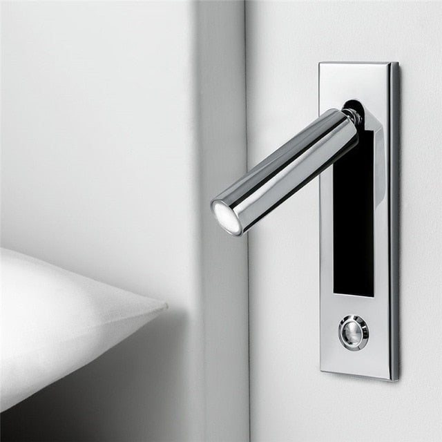 IIS Recessed Push Switch Wall Lamps