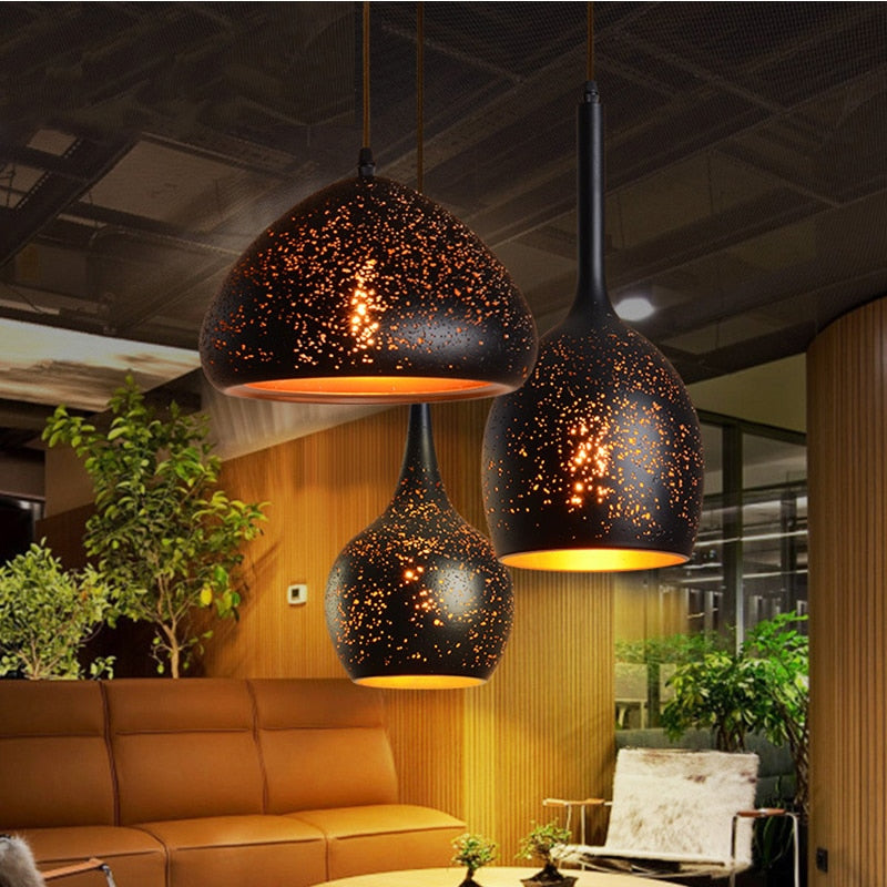 Industrial Starry Warm Pendant Lamp