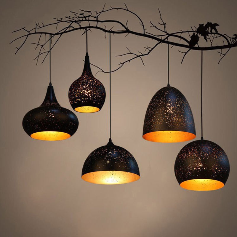 Industrial Starry Warm Pendant Lamp