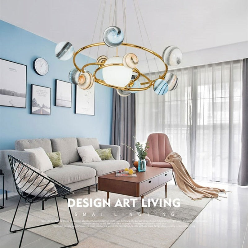 Creative Designer Planet Chandelier