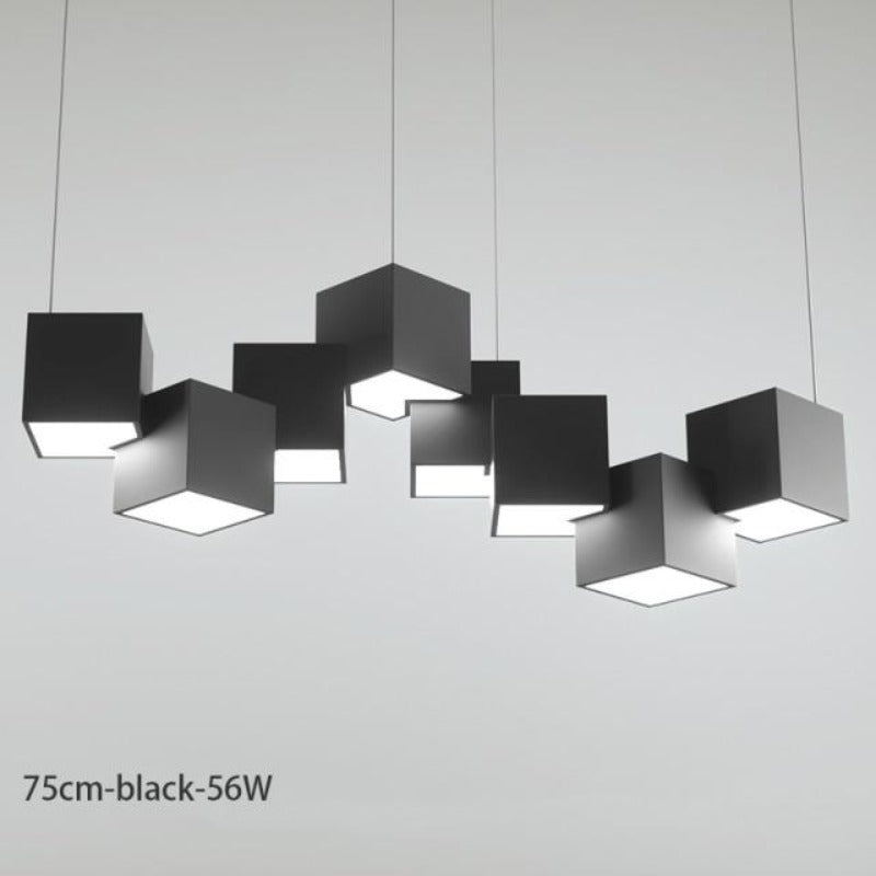 Modern Future Cube Led Light Fixture