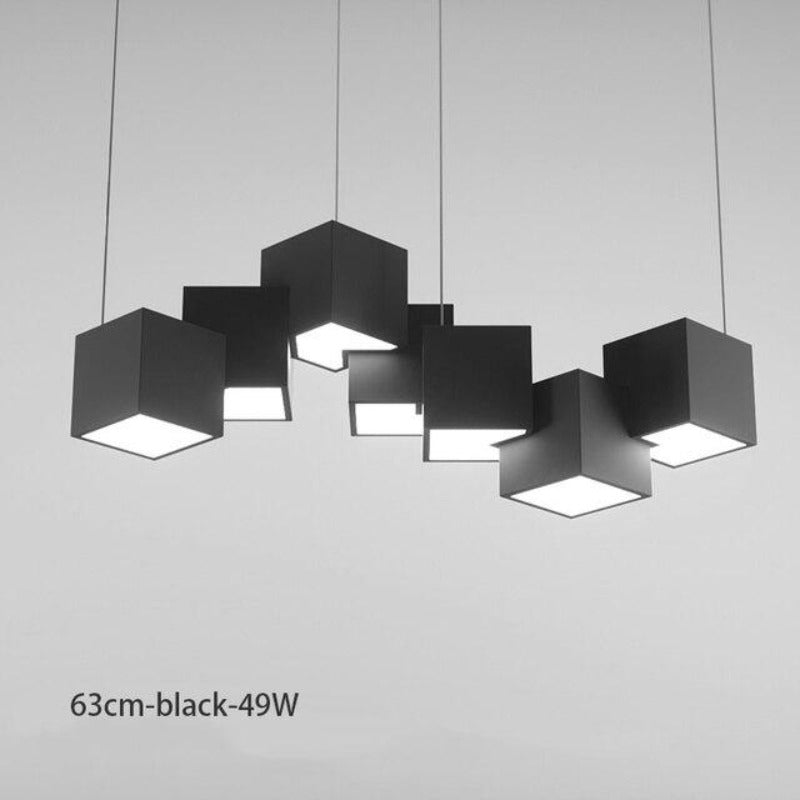 Modern Future Cube Led Light Fixture