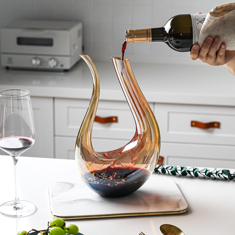 Decanter in Vetro Cristallo Santa Rosa