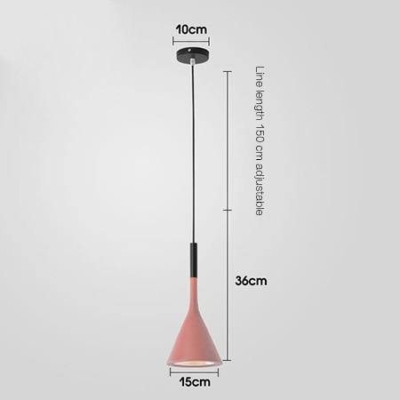 Nordisk kegleformet pendellampe