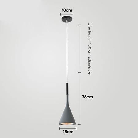 Nordisk kegleformet pendellampe