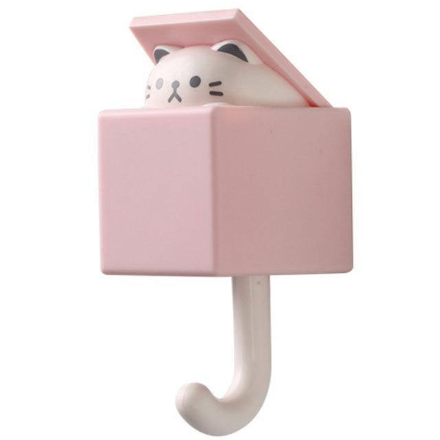 Percha de gato kawaii