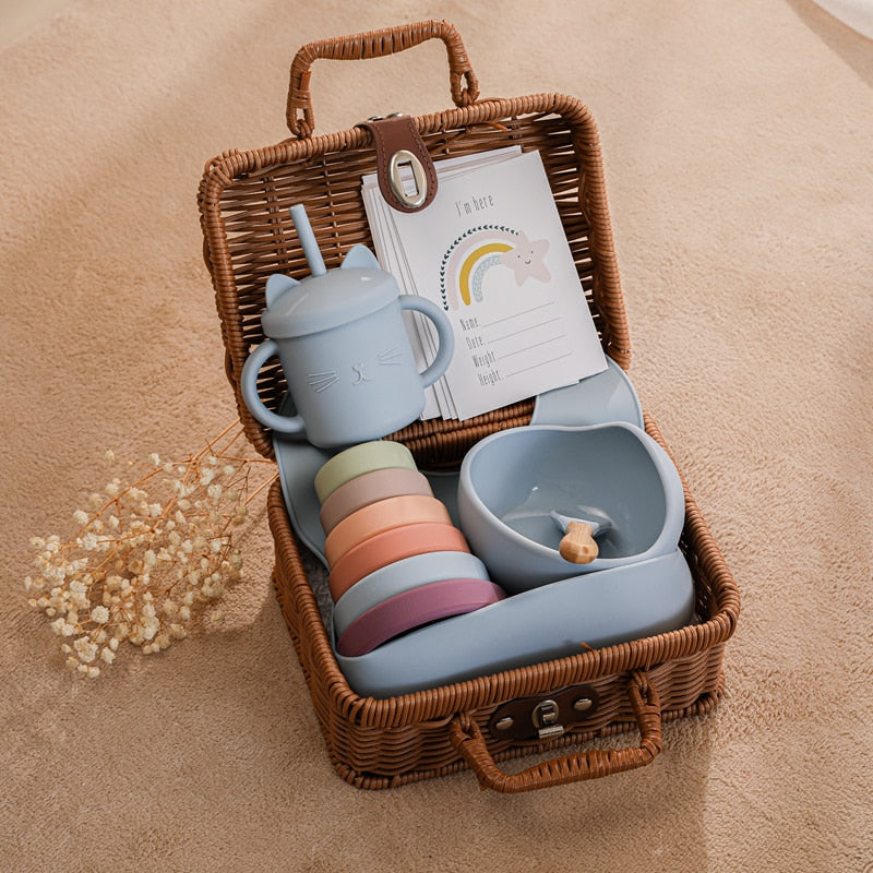 Vintage Baby Gift Set Hamper