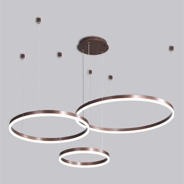 Round Modern Elegant Infinite Chandelier Light